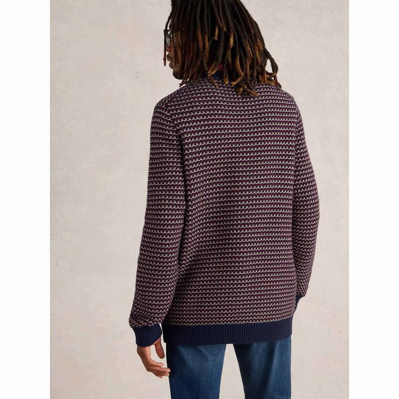 White Stuff Tuck Stitch Crew image number 1